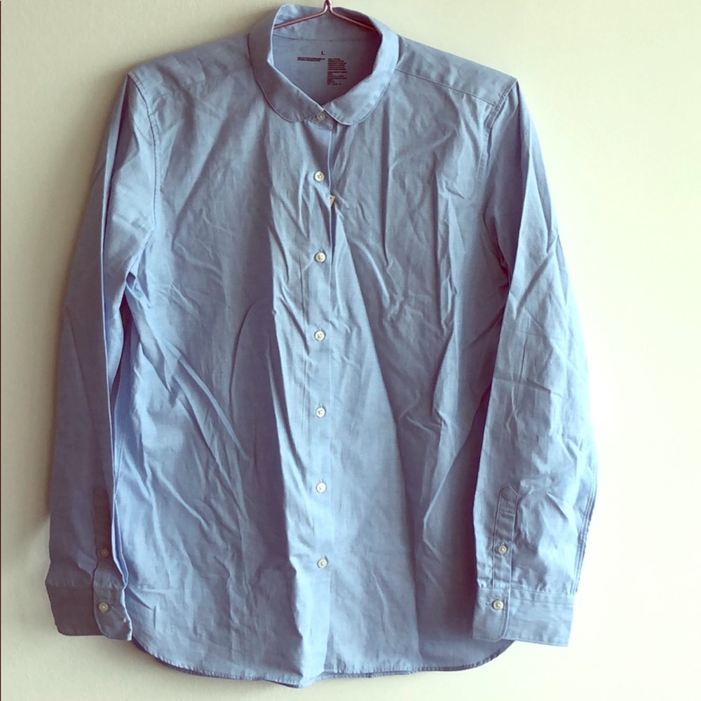 NWOT Organic Cotton Blue Shirt